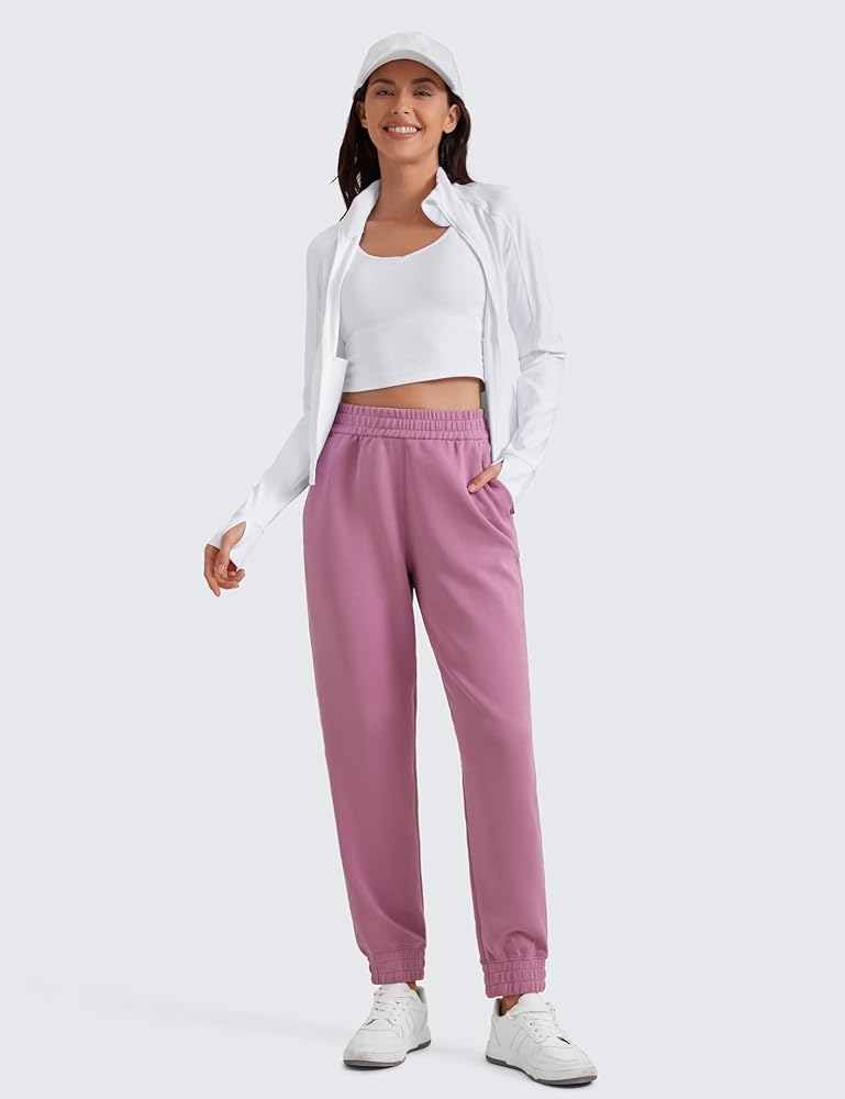 Amazon.com: CRZ YOGA SoftAura Sweatpants Women Modal Joggers High